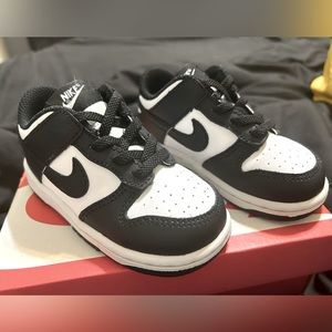 New 7C toddler panda dunks